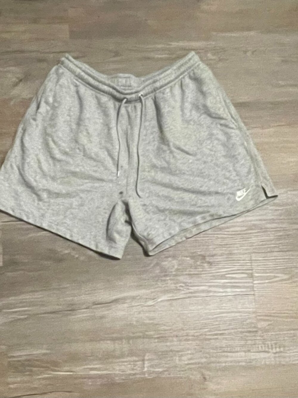 Nike Club Fleece Jogger Shorts Running Shorts Mens Grey Nike Fleece Size M